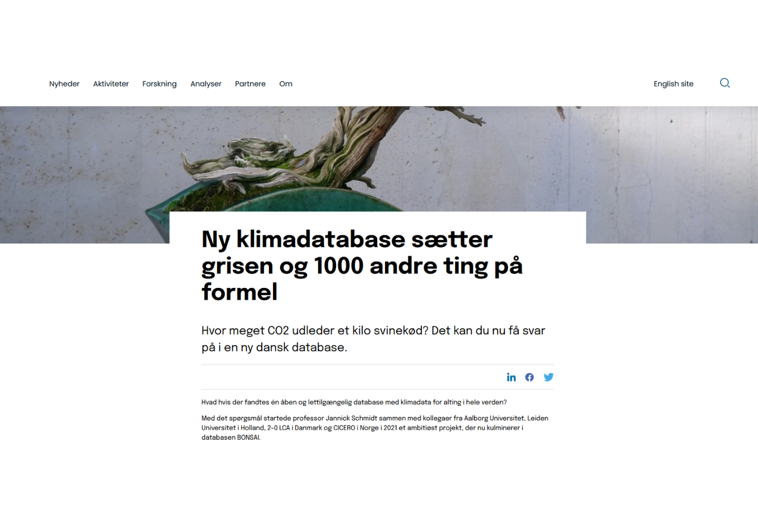 ADD, bæredygtig, Jannick Schmidt, AAU, BONSAI